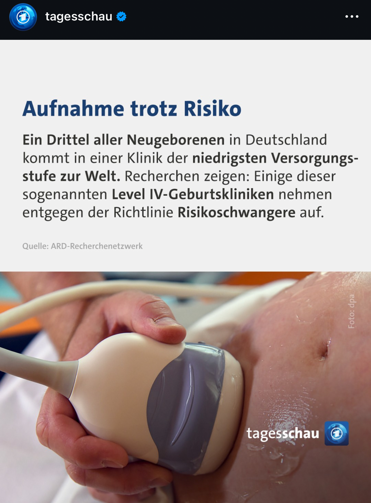 Tagesschau Screenshot
